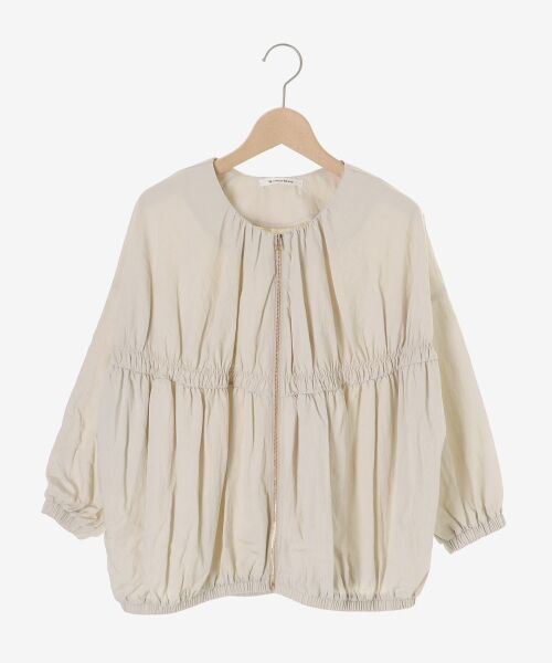 le.coeur blanc / ルクールブラン ブルゾン | ギャザーキリカエブルゾン | 詳細1