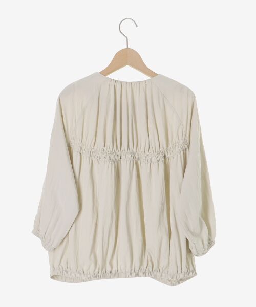 le.coeur blanc / ルクールブラン ブルゾン | ギャザーキリカエブルゾン | 詳細21