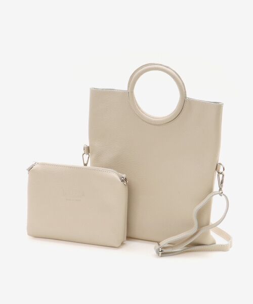 le.coeur blanc / ルクールブラン ハンドバッグ | MILLELA FIRENZEサークルハンドバッグ | 詳細1