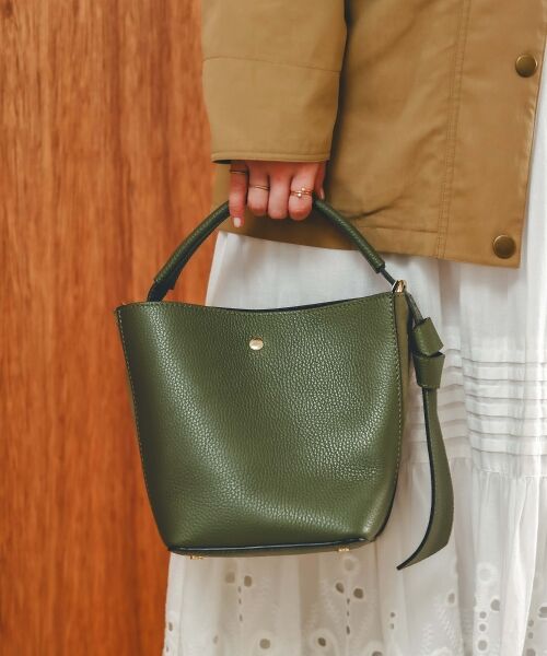 le.coeur blanc / ルクールブラン ショルダーバッグ | MILLELA FIRENZE 2WAYバケツバッグ | 詳細19