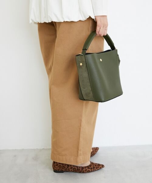 le.coeur blanc / ルクールブラン ショルダーバッグ | MILLELA FIRENZE 2WAYバケツバッグ | 詳細23