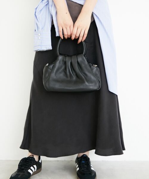 le.coeur blanc / ルクールブラン ショルダーバッグ | MILLELA FIRENZEギャザーショルダーバッグ | 詳細15