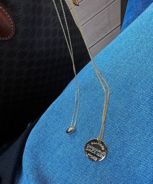 le.coeur blanc / ルクールブラン ネックレス・ペンダント・チョーカー | O サークルモチーフ2連ネックレス | 詳細4