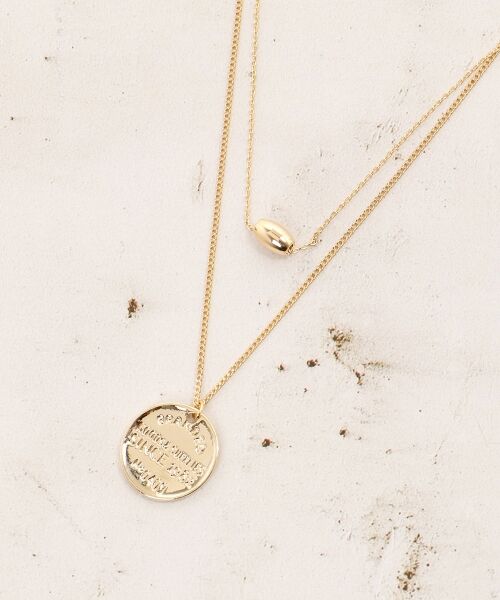 le.coeur blanc / ルクールブラン ネックレス・ペンダント・チョーカー | O サークルモチーフ2連ネックレス | 詳細7