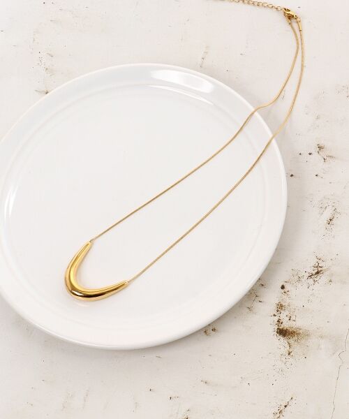 le.coeur blanc / ルクールブラン ネックレス・ペンダント・チョーカー | O ステンレスモチーフネックレス | 詳細1