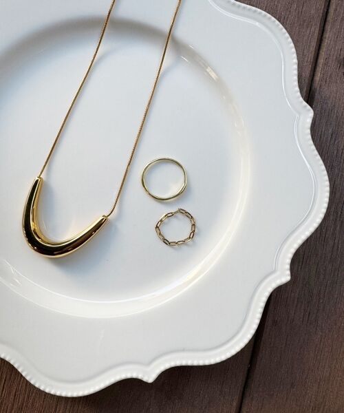 le.coeur blanc / ルクールブラン ネックレス・ペンダント・チョーカー | O ステンレスモチーフネックレス | 詳細2