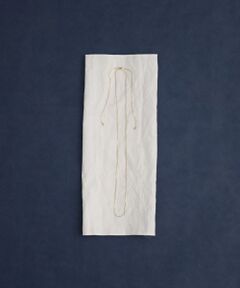 le.coeur blanc / ルクールブラン ネックレス・ペンダント・チョーカー | O ロングスライドナローネックレス