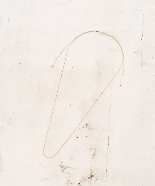 le.coeur blanc / ルクールブラン ネックレス・ペンダント・チョーカー | O ロングスライドナローネックレス | 詳細4