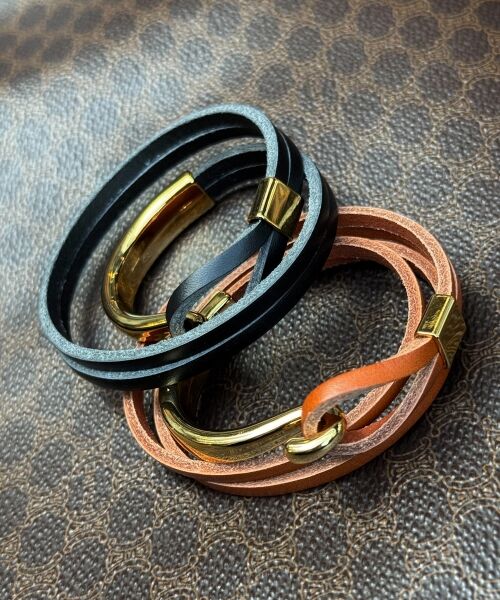 le.coeur blanc / ルクールブラン ブレスレット・バングル | O レザーバングル | 詳細9