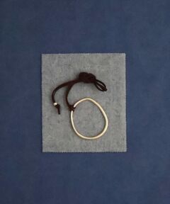 le.coeur blanc / ルクールブラン ネックレス・ペンダント・チョーカー | O スエードコードオーバルネックレス