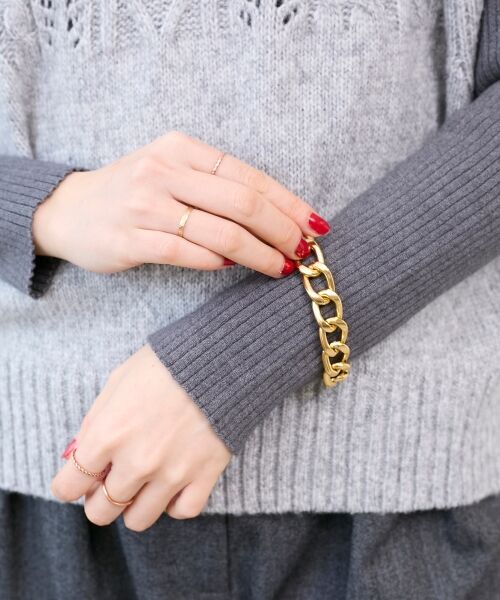 le.coeur blanc / ルクールブラン ブレスレット・バングル | O チェーンブレスレット | 詳細7