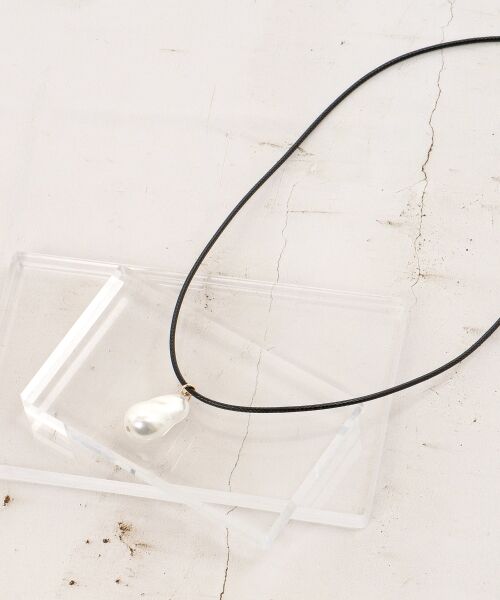 le.coeur blanc / ルクールブラン ネックレス・ペンダント・チョーカー | O イビツパールコードネックレス | 詳細1