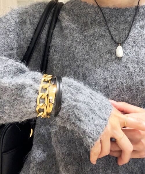 le.coeur blanc / ルクールブラン ネックレス・ペンダント・チョーカー | O イビツパールコードネックレス | 詳細3