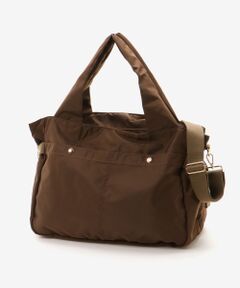 le.coeur blanc / ルクールブラン ボストンバッグ | ナイロンタフタタウンボストンバッグ