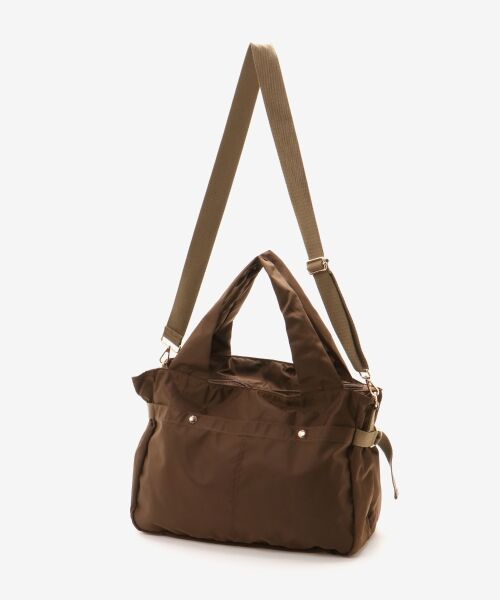 le.coeur blanc / ルクールブラン ボストンバッグ | ナイロンタフタタウンボストンバッグ | 詳細13