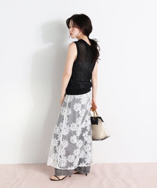 le.coeur blanc / ルクールブラン ニット・セーター | TORRAZZO DONNAテープヤーンニット | 詳細11