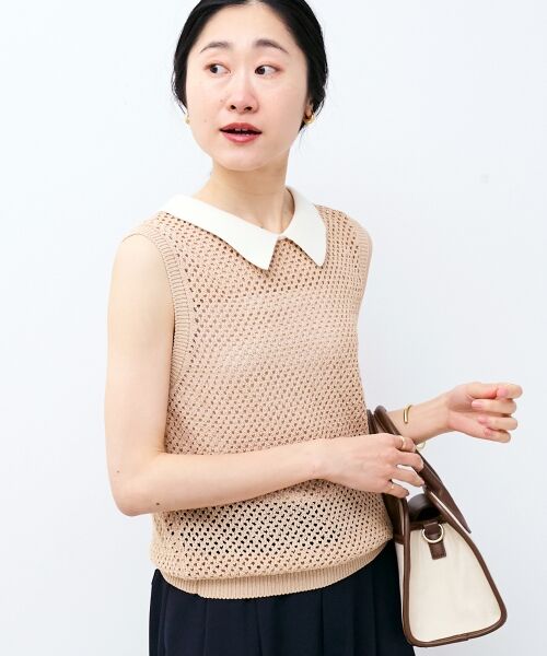 le.coeur blanc / ルクールブラン ニット・セーター | TORRAZZO DONNAテープヤーンニット | 詳細16