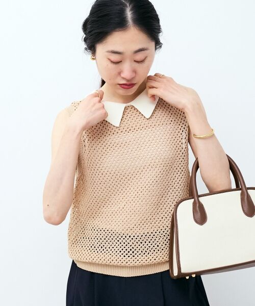 le.coeur blanc / ルクールブラン ニット・セーター | TORRAZZO DONNAテープヤーンニット | 詳細17