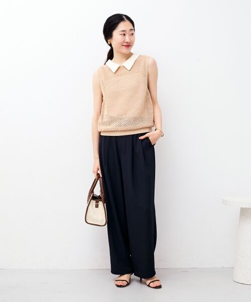 le.coeur blanc / ルクールブラン ニット・セーター | TORRAZZO DONNAテープヤーンニット | 詳細18