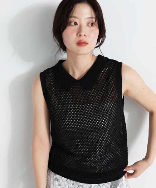 le.coeur blanc / ルクールブラン ニット・セーター | TORRAZZO DONNAテープヤーンニット | 詳細3