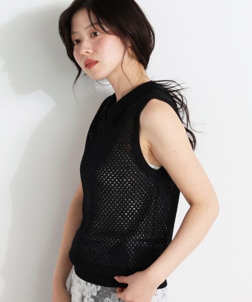 le.coeur blanc / ルクールブラン ニット・セーター | TORRAZZO DONNAテープヤーンニット | 詳細4