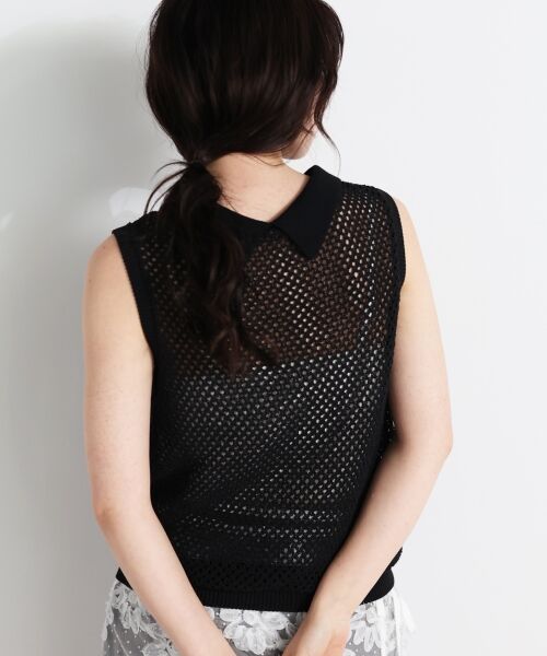 le.coeur blanc / ルクールブラン ニット・セーター | TORRAZZO DONNAテープヤーンニット | 詳細5