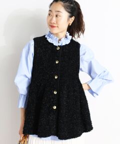 le.coeur blanc / ルクールブラン ベスト | TORRAZZO DONNA別注バタフライヤーンベスト