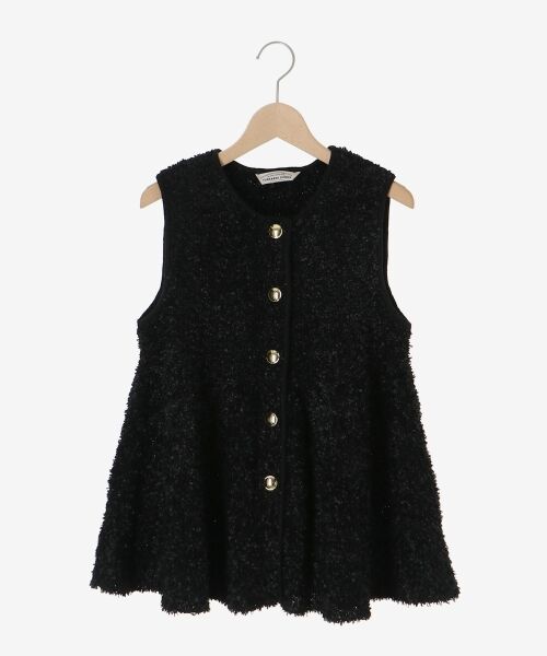 le.coeur blanc / ルクールブラン ベスト | TORRAZZO DONNA別注バタフライヤーンベスト | 詳細1