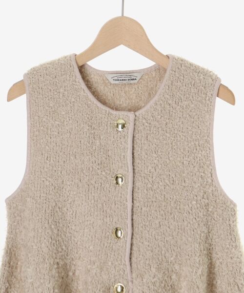 le.coeur blanc / ルクールブラン ベスト | TORRAZZO DONNA別注バタフライヤーンベスト | 詳細23