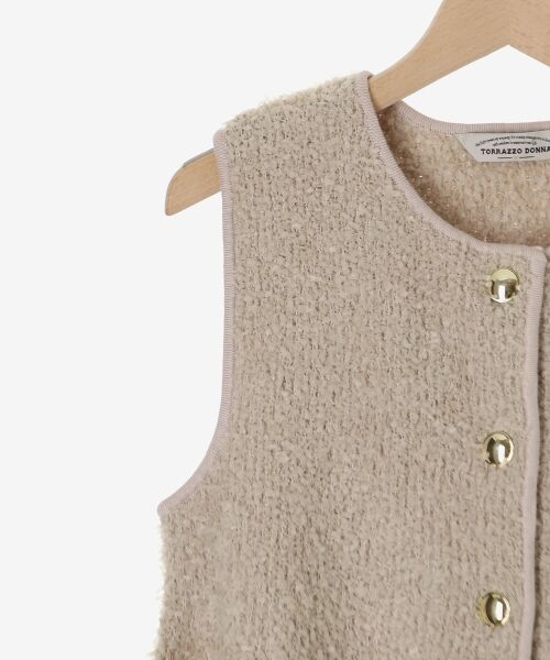 le.coeur blanc / ルクールブラン ベスト | TORRAZZO DONNA別注バタフライヤーンベスト | 詳細24