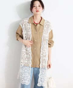 le.coeur blanc / ルクールブラン ベスト | TORRAZZO DONNAエンブロイダリーレースジレ