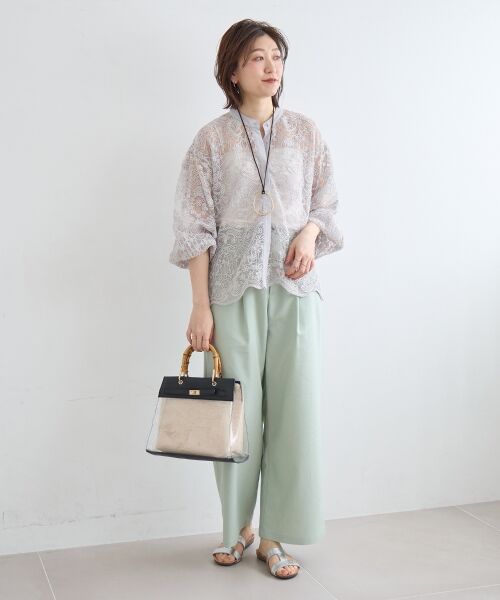 le.coeur blanc / ルクールブラン シャツ・ブラウス | TORRAZZO DONNA別注エンブロイダリーレースシャツ | 詳細22