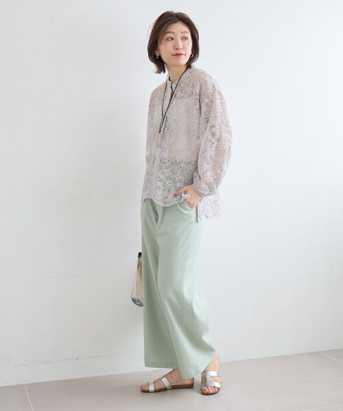 le.coeur blanc / ルクールブラン シャツ・ブラウス | TORRAZZO DONNA別注エンブロイダリーレースシャツ | 詳細23