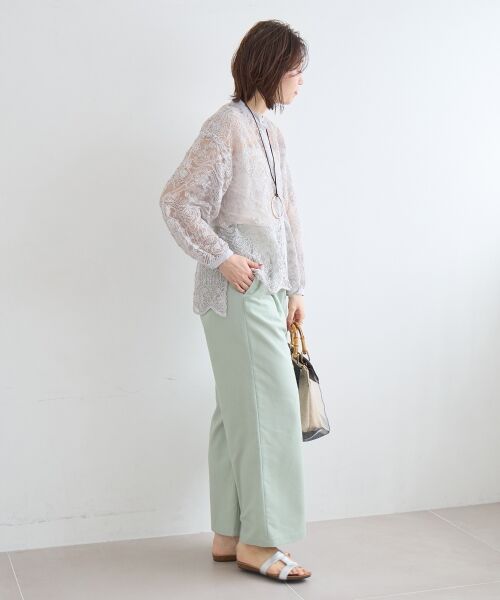 le.coeur blanc / ルクールブラン シャツ・ブラウス | TORRAZZO DONNA別注エンブロイダリーレースシャツ | 詳細25