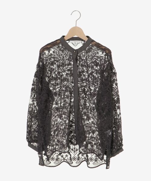 le.coeur blanc / ルクールブラン シャツ・ブラウス | TORRAZZO DONNA別注エンブロイダリーレースシャツ | 詳細27