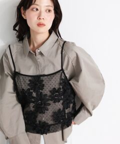 le.coeur blanc / ルクールブラン キャミソール・チューブトップ | TORRAZZO DONNAフローラルレースキャミ