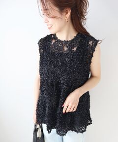 le.coeur blanc / ルクールブラン シャツ・ブラウス | TORRAZZO DONNA別注フラワーレースノースリ