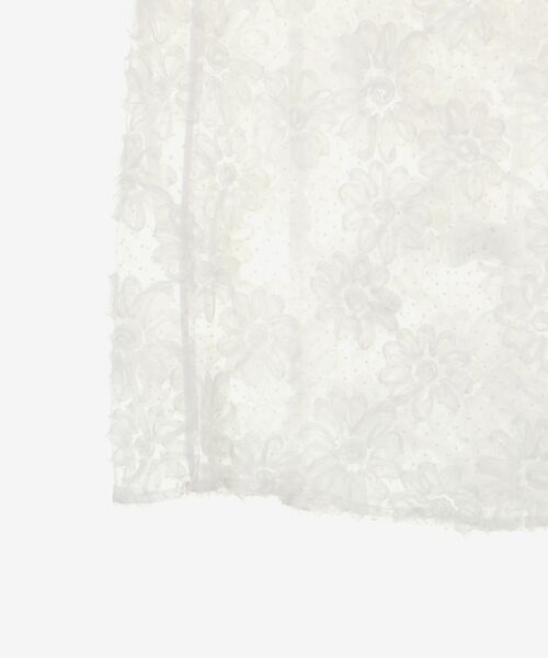 le.coeur blanc / ルクールブラン ロング・マキシ丈スカート | TORRAZZO DONNAフローラルレースラップスカート | 詳細22