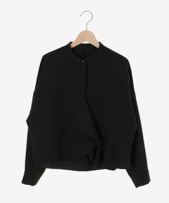 le.coeur blanc / ルクールブラン ブルゾン | アシメフリルブラウスブルゾン