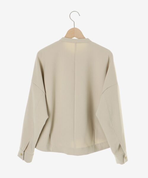 le.coeur blanc / ルクールブラン ブルゾン | アシメフリルブラウスブルゾン | 詳細1