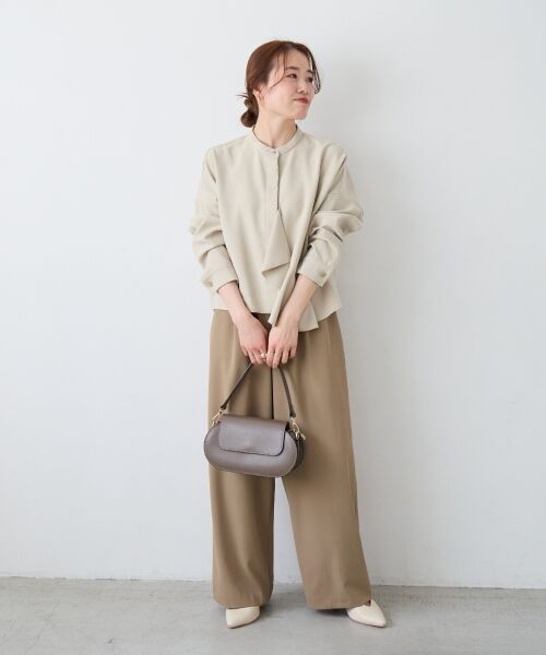 le.coeur blanc / ルクールブラン ブルゾン | 《WEB限定アイテム》アシメフリルブラウスブルゾン | 詳細25