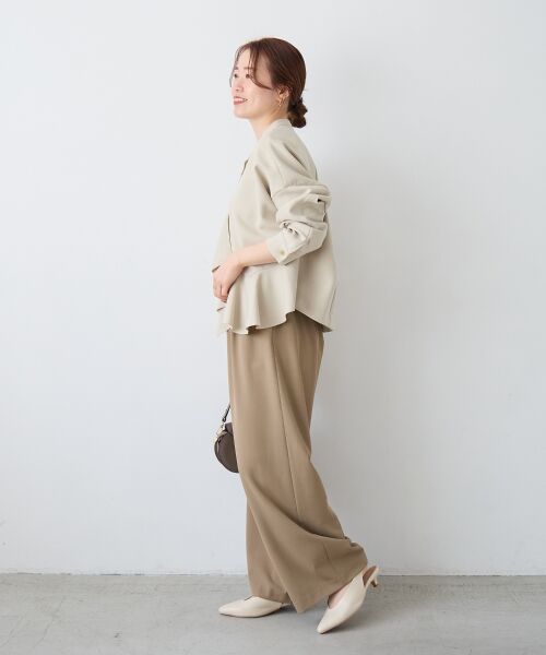 le.coeur blanc / ルクールブラン ブルゾン | 《WEB限定アイテム》アシメフリルブラウスブルゾン | 詳細26