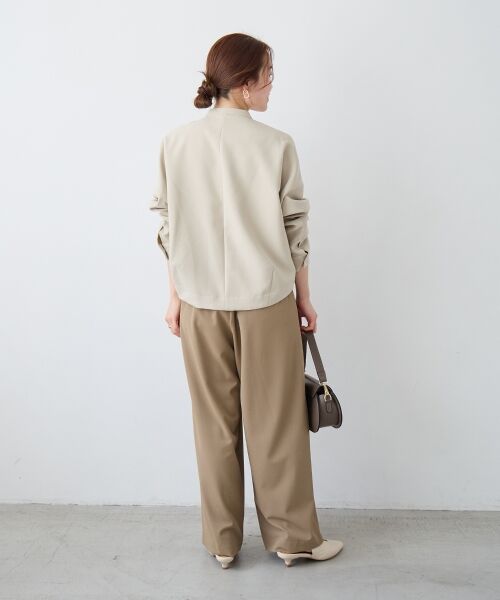 le.coeur blanc / ルクールブラン ブルゾン | 《WEB限定アイテム》アシメフリルブラウスブルゾン | 詳細27