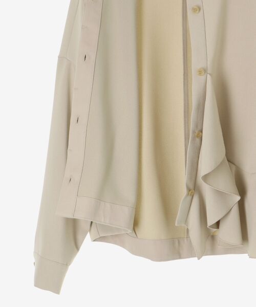 le.coeur blanc / ルクールブラン ブルゾン | アシメフリルブラウスブルゾン | 詳細4