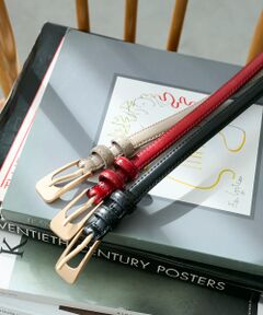 le.coeur blanc / ルクールブラン ベルト・サスペンダー | 《WEB限定アイテム》シンプル細ベルト