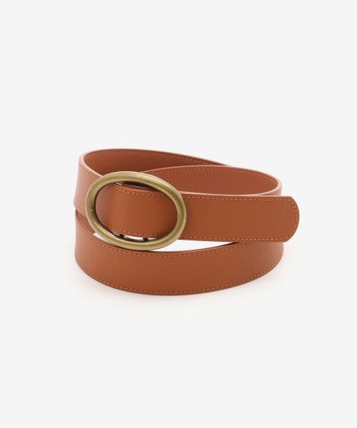 le.coeur blanc / ルクールブラン ベルト・サスペンダー | 《WEB限定アイテム》オーバルバックルベルト | 詳細5