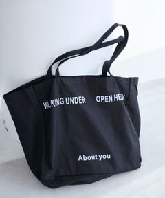 le.coeur blanc / ルクールブラン トートバッグ | 《WEB限定アイテム》ロゴキャンバスBIGトート