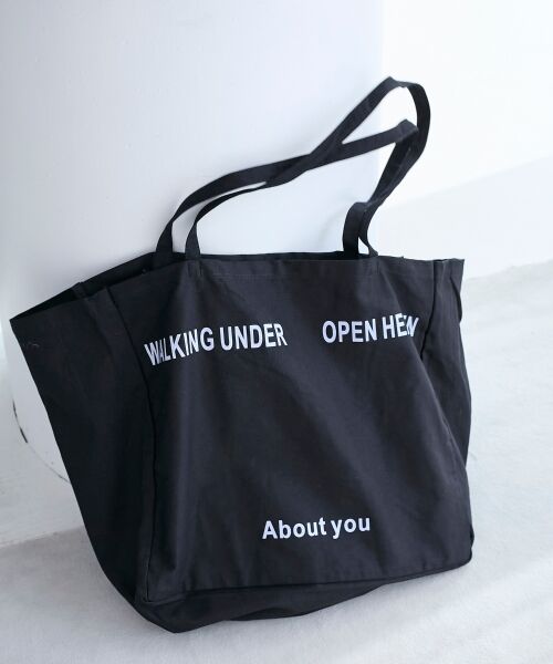 le.coeur blanc / ルクールブラン トートバッグ | 《WEB限定アイテム》ロゴキャンバスBIGトート | 詳細7