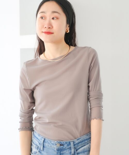 le.coeur blanc / ルクールブラン カットソー | シアークルーネックプルオーバー | 詳細27