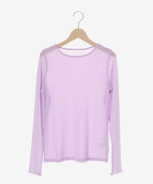 le.coeur blanc / ルクールブラン カットソー | シアークルーネックプルオーバー | 詳細3